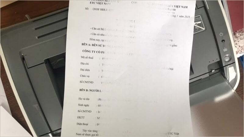 Máy in bị mờ chữ – Nguyên nhân và cách khắc phục triệt để 3 may in bi mo chu